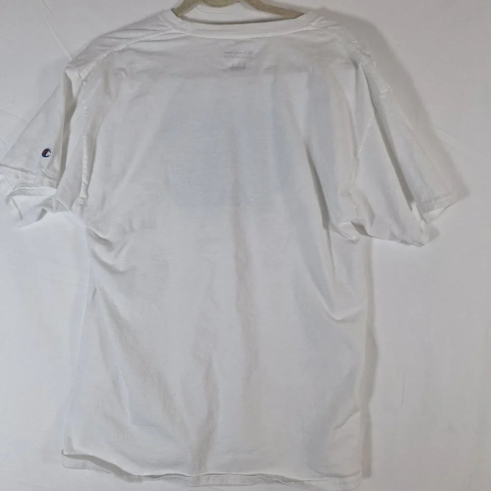 UNC Tarheel 100% Cotton short Sleeve tshirt Champion size large - Picture 2 of 6